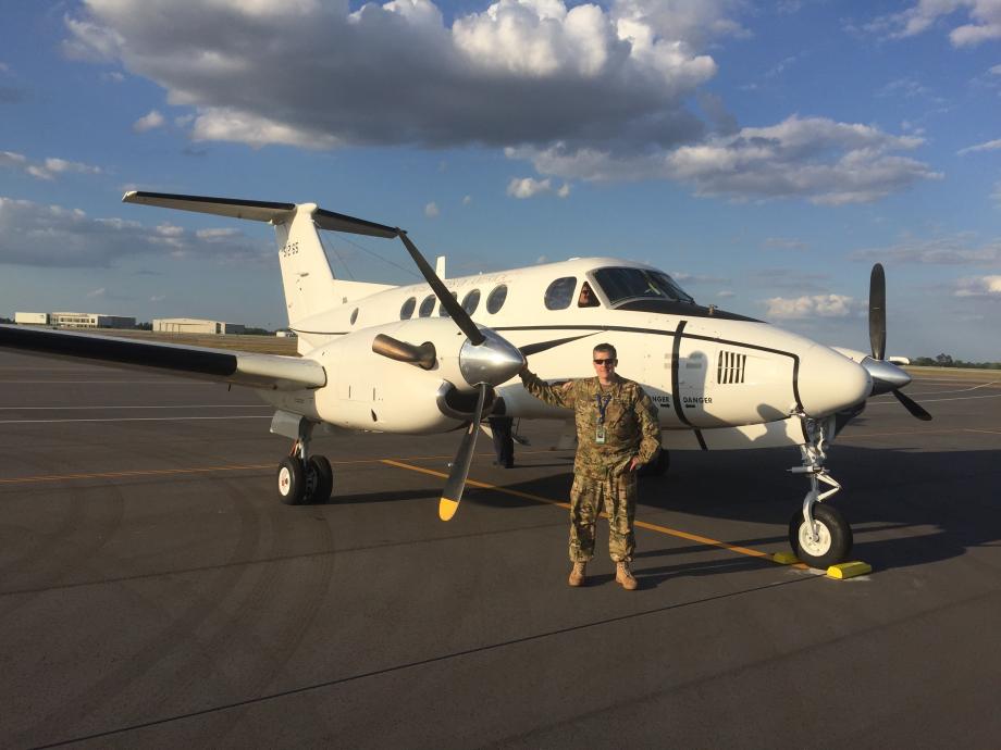 WMU Aviation Technical Operations Alumni David Fish, Army Warrant Officer