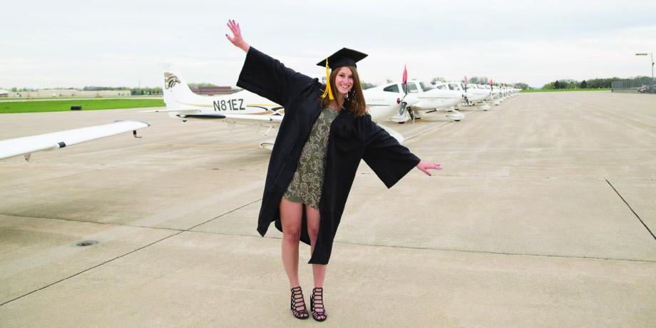 WMU Aviation Alumna Maya Thornley