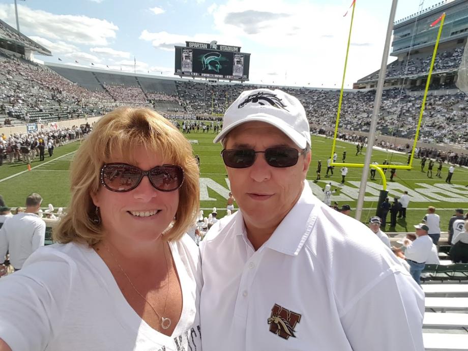 WMU Aviation Technical Operations Faculty Dr. Gail Rouscher and Husband