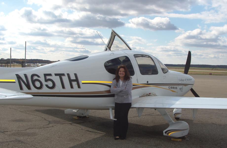 WMU Aviation Staff Member Tracey Kauppila