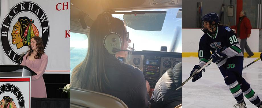 WMU Aviation Flight Science Student Makenzie Russell