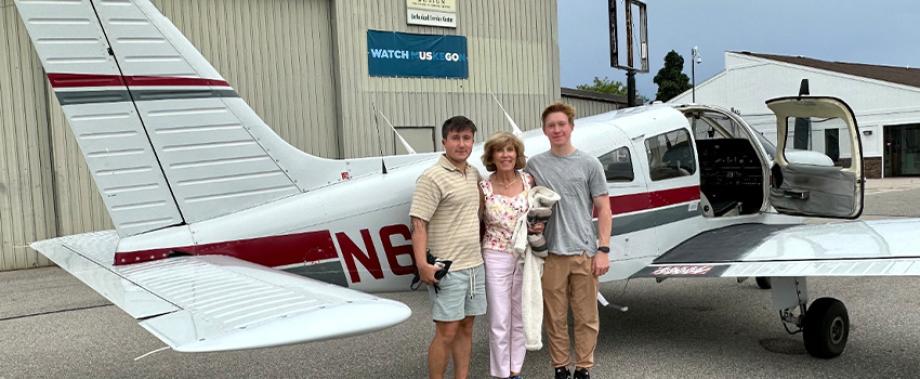 WMU Aviation Flight Science Brothers Alec and Cole Hoffman