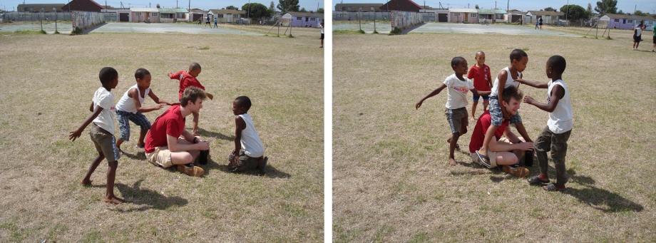 Children in Cape Town, South Africa.