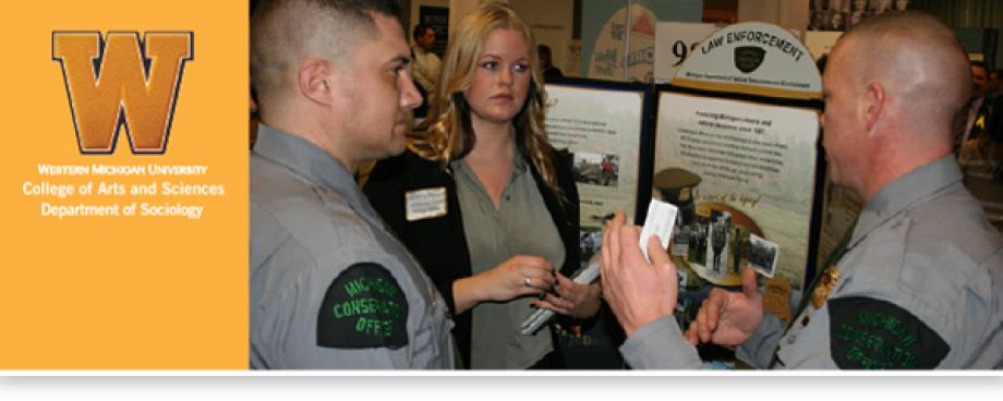 Conservation officers with student