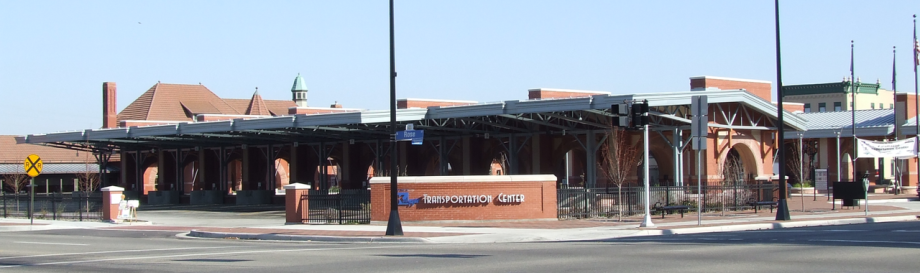 Kalamazoo bus and train station