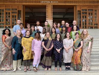 wmu students on study abroad trip to india