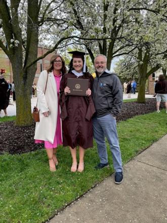Grace Parmeter, M.A. 2023, Communication, WMU B.A. 2021, Communication & Business, Hope College 