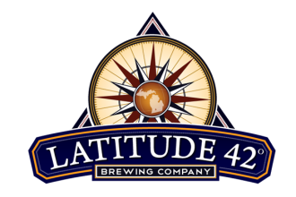 Latitude 42 Brewing Company with Compass