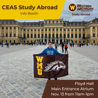 ceas study abroad info booth