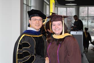 Social work Kyoung and student