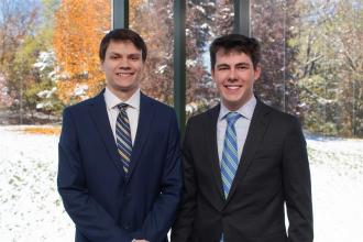 WMU students Josh Major and Drew Gassman