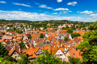 Tuebingen Aerial Shot