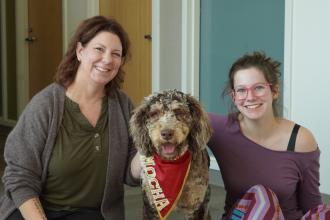 dog from therapy clinic