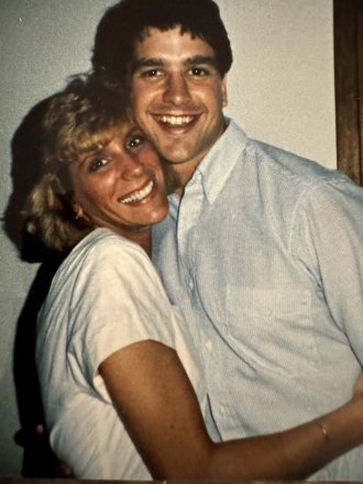 Ingrid and John Harbaugh.