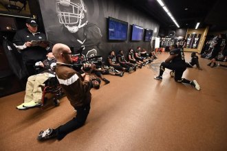 Max Hahn sharpening his skills as a founding member of Bronco Productions. 