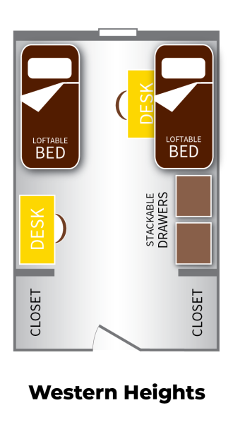 western heights sample floor plan