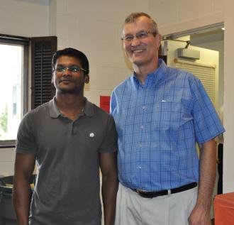 Maran Subramain and Reverend Ron De Young.