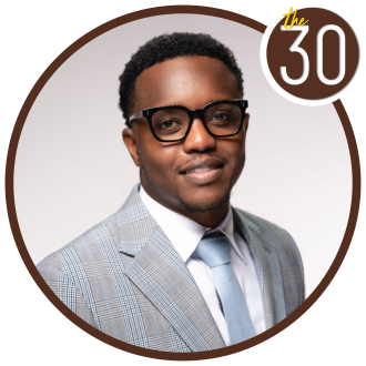 Chris Bailey in a suit