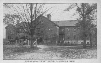 The County Home was located at what is now River Oaks Park, between Comstock and Galesburg on East Michigan Avenue (M-96).