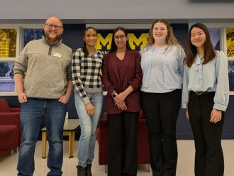 Dr. Benjamin Koestler and lab team pose together