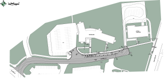 Oliver Lane intersection with Oakland Drive closure map