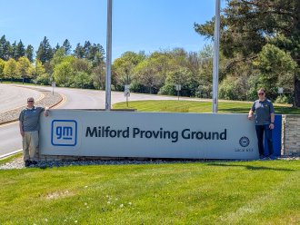 Rick Meyer and Zach Asher Milford Proving Ground