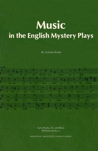 Cover of "Music in the English Mystery Plays"