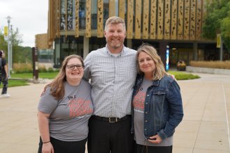 Jessica Campbell, Jameson Higgins and Cheryl VanEngen
