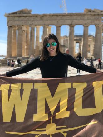 WMU Aviation Flight Science Student Brooke Semler