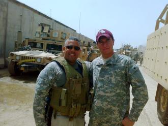 Rooney with sergeant