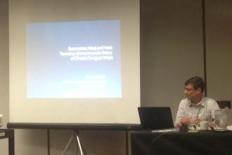 Scott O’Bryan giving presentation.