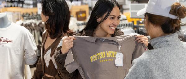 Students shopping at the bookstore
