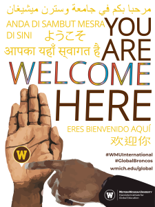 You are Welcome Here poster