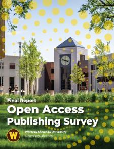 Cover of the Open Access Publishing Survey 2025 report.