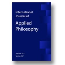 Cover of International Journal of Applied Philosophy journal