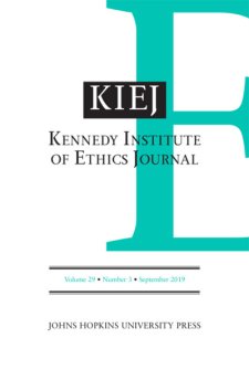 Cover of Kennedy Institute of Ethics Journal