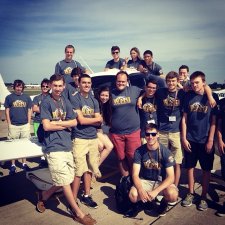 WMU Aviation Alumna Reina Cooke during her time at the WMU Aviation Summer Camp