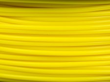 Yellow filament for a 3D printer.