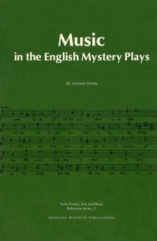 Cover of "Music in the English Mystery Plays"