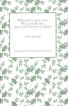 Cover of "William Langland, William Blake, and the Poetry of Hope."