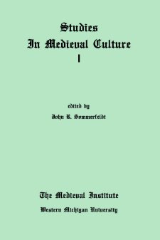 Cover of Studies in Medieval Culture I.