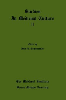 Cover of Studies in Medieval Culture II. 