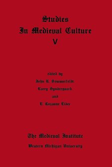 Cover of Studies in Medieval Culture V. 
