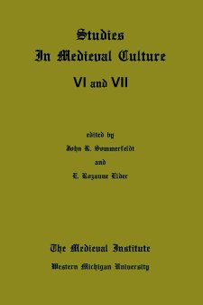 Cover of Studies in Medieval Culture VI and VII.