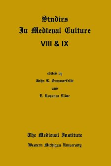 Cover of Studies in Medieval Culture XIII and IX. 