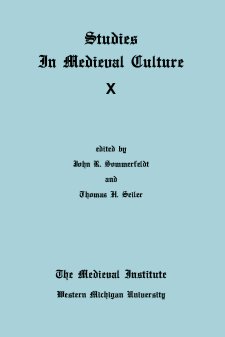 Cover of Studies in Medieval Culture X. 