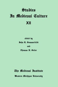 Cover of Studies in Medieval Culture XII. 