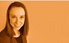 Pictured is Holly Evey McCarthy from the Alumni Unscripted blog