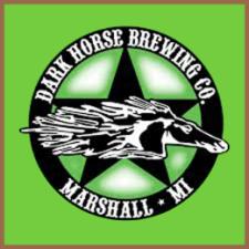 Dark Horse Brewing Co. logo - Marshall, MI; picture of a horse in front of a star