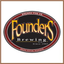 Founders Brewing Co. logo - since 1997; Brewed for us; Grand Rapids, MI